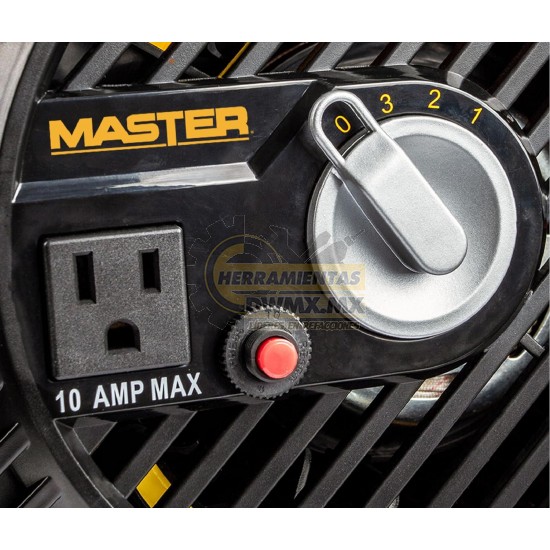 SOPLADOR MULTIUSOS DE 120V 60HZ 3 VELOCIDADES MASTER ST-310A-120M