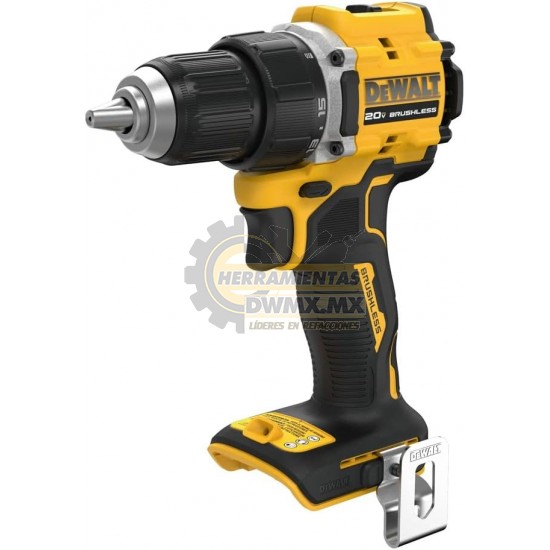 TALADRO DESTORNILLADOR INALAMBRICO SIN ESCOBILLA ATOMIC 20V MAX DE 1/2 PULG DEWALT DCD794B (TOOL ONLY)             