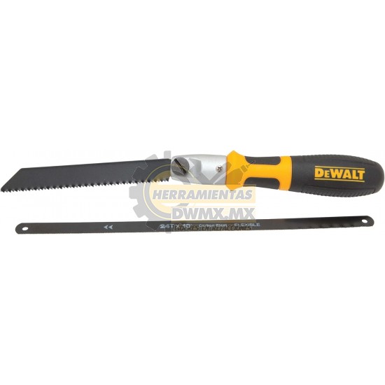 SIERRA MULTIUSOS CON MANGO ERGONOMICO 12 PULG DEWALT DWHT20542