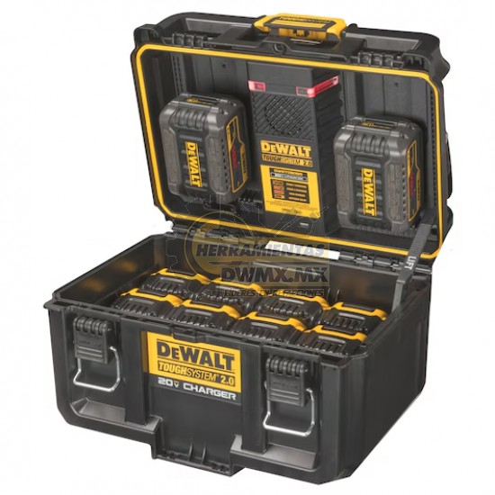 CARGADOR DE DOBLE PUERTO TOUGHSYSTEM 20V DEWALT DWST08050