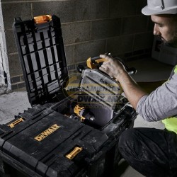 CAJA CON RUEDAS Y MANGO T-STAK PARA ALMACENAMIENTO DE HERRAMIENTAS DEWALT DWST17871-1