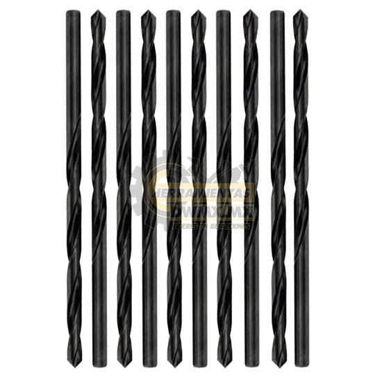 BROCAS DE ALTA VELOCIDAD PARA METAL HSS 9/64" 10PZS IRWIN 1778441    