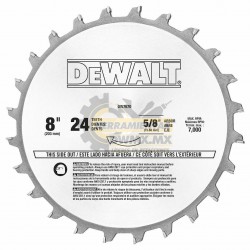 DISCO DE HOJAS PARA RANURAR DEWALT DW7670