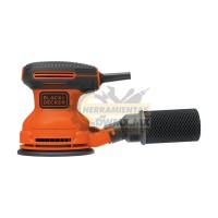 Lijadora roto orbital 5 BDERO100-B3 Black + Decker: BDERO100-B3  Herramientas eléctricas y ferretería en general