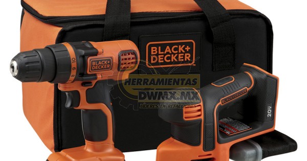 Taladro Atornillador 20V MAX – Black & Decker LD120 – Maquinarias Boedo