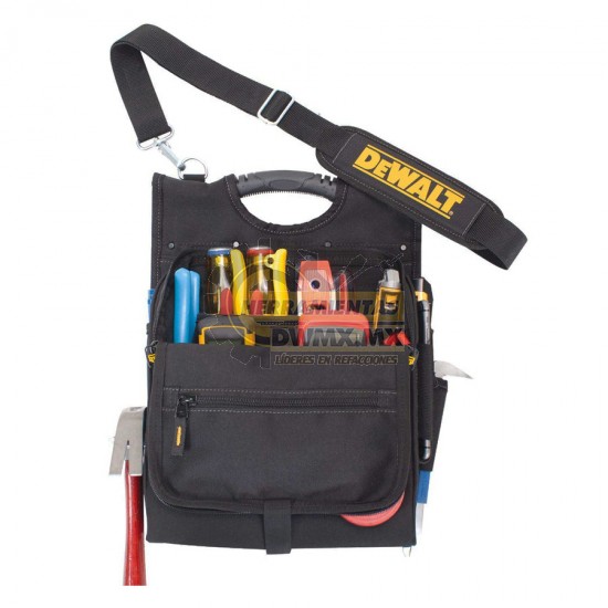 FASITE bolsa para herramientas pequeñas de mantenimiento de electricista,  con 7 bolsillos; bolsa de técnico para soporte de herramientas, organizador