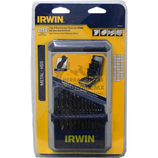 Brocas para metal IRWIN - NUSAC, fabricando herramientas desde 1942