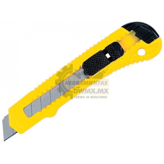 Cutter Snap-Off para uso pesado 18 mm Stanley STHT10321-840 (sust. 10-418S), Materiales De Construcción