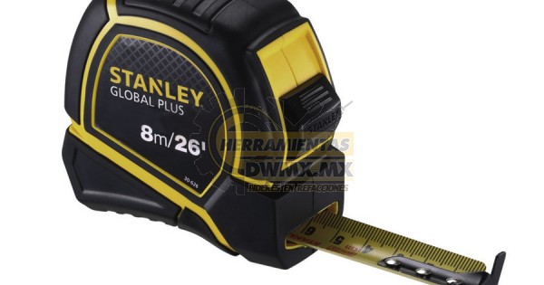 CINTA METRICA GLOBAL NUEVO 8 MTS STANLEY 30-626