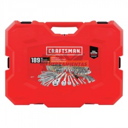 Juego de Herramientas Mecánicas 189 pzas CRAFTSMAN CMMT12034